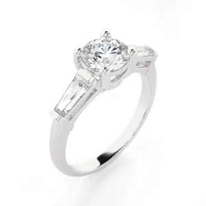 1 3/4 ctw Round 3 Stone Lab Grown Diamond Ring