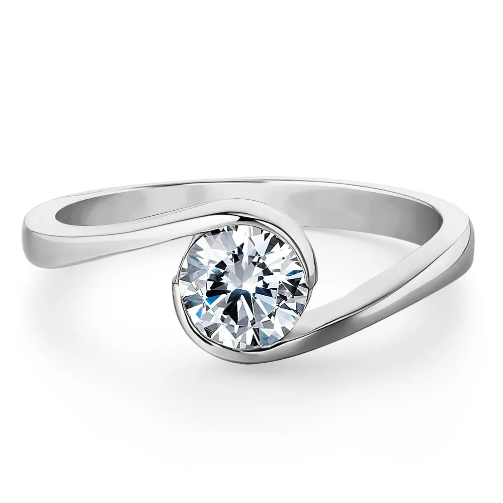 1 ct. Modern Solitaire Ring