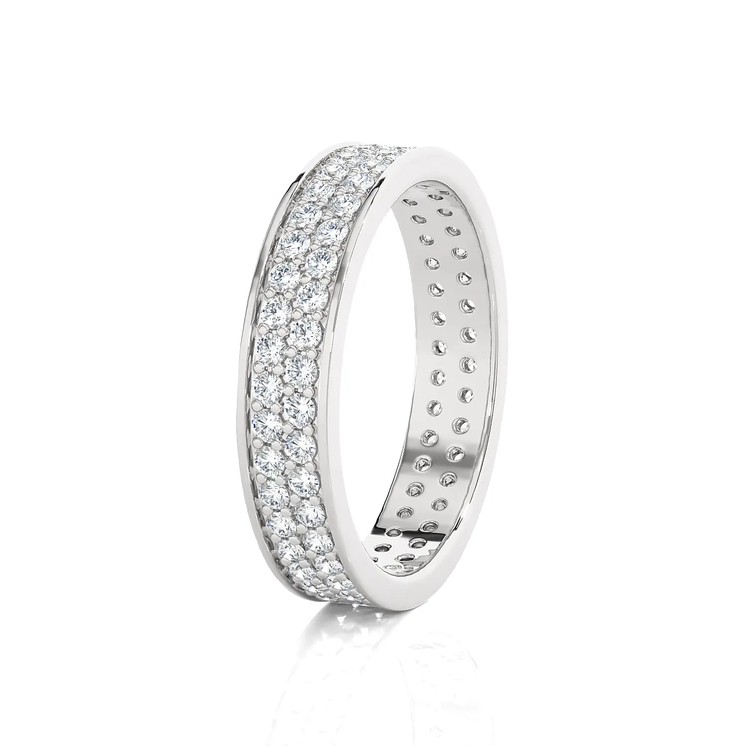 1 ctw Round Lab Grown Diamond  Eternity Band