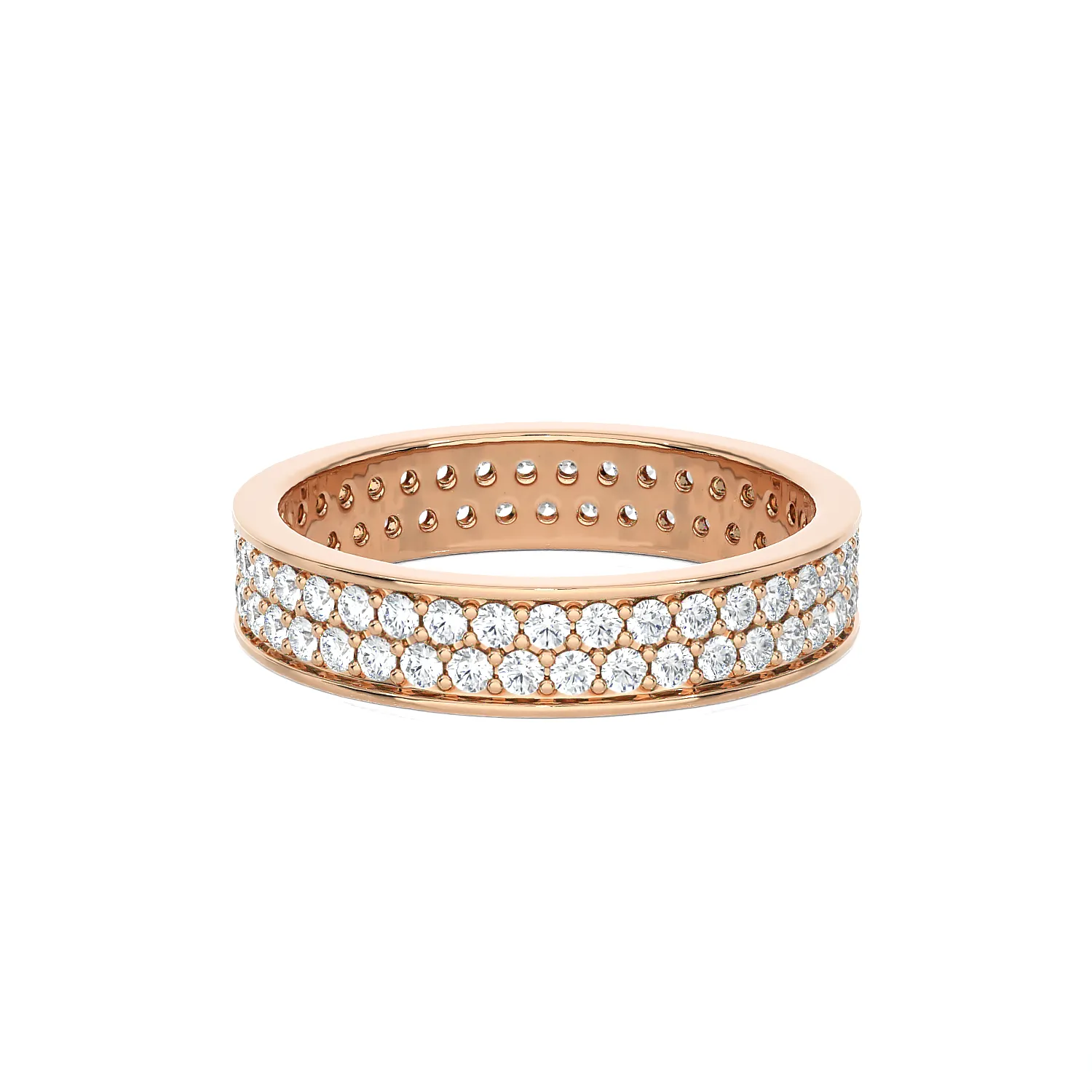 1 ctw Round Lab Grown Diamond  Eternity Band