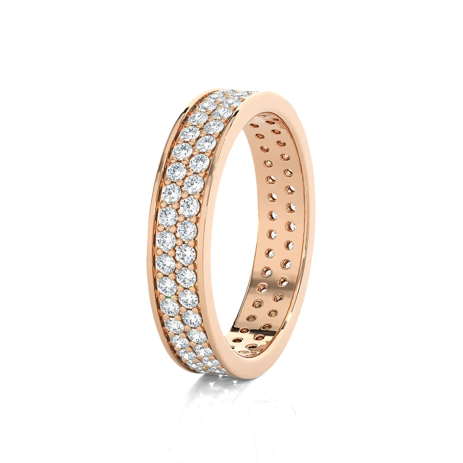 1 ctw Round Lab Grown Diamond  Eternity Band