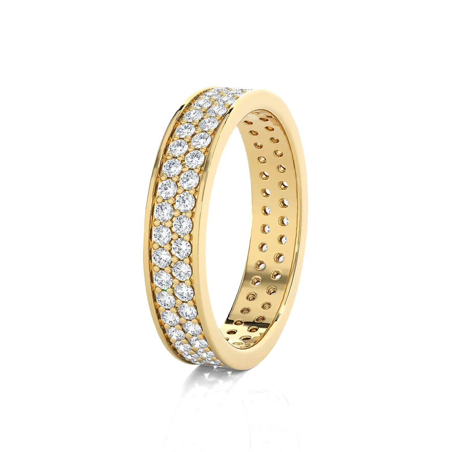 1 ctw Round Lab Grown Diamond  Eternity Band