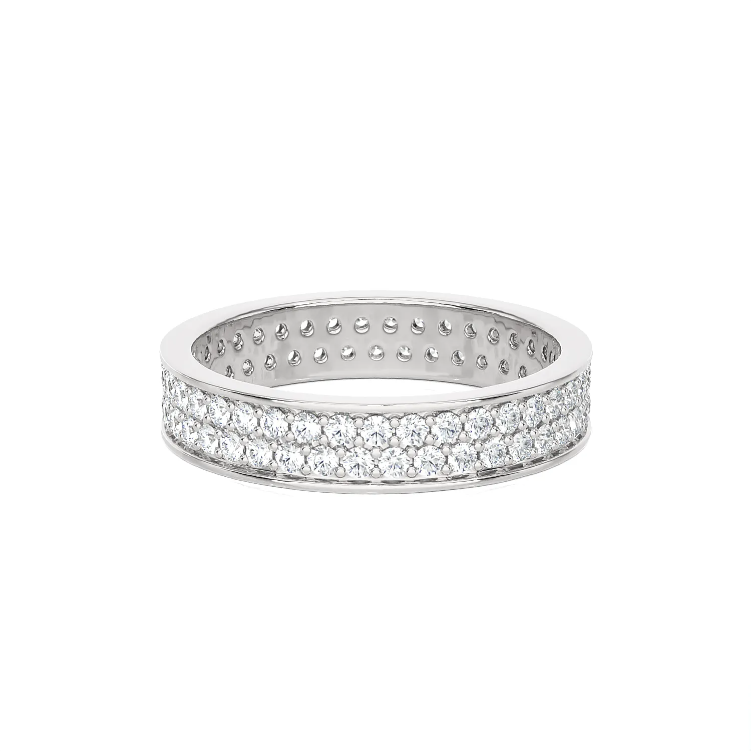 1 ctw Round Lab Grown Diamond  Eternity Band