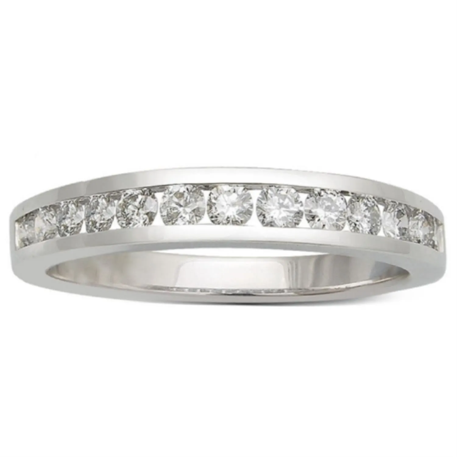 1/4 CTW Diamond Wedding Ring in 14KT White Gold