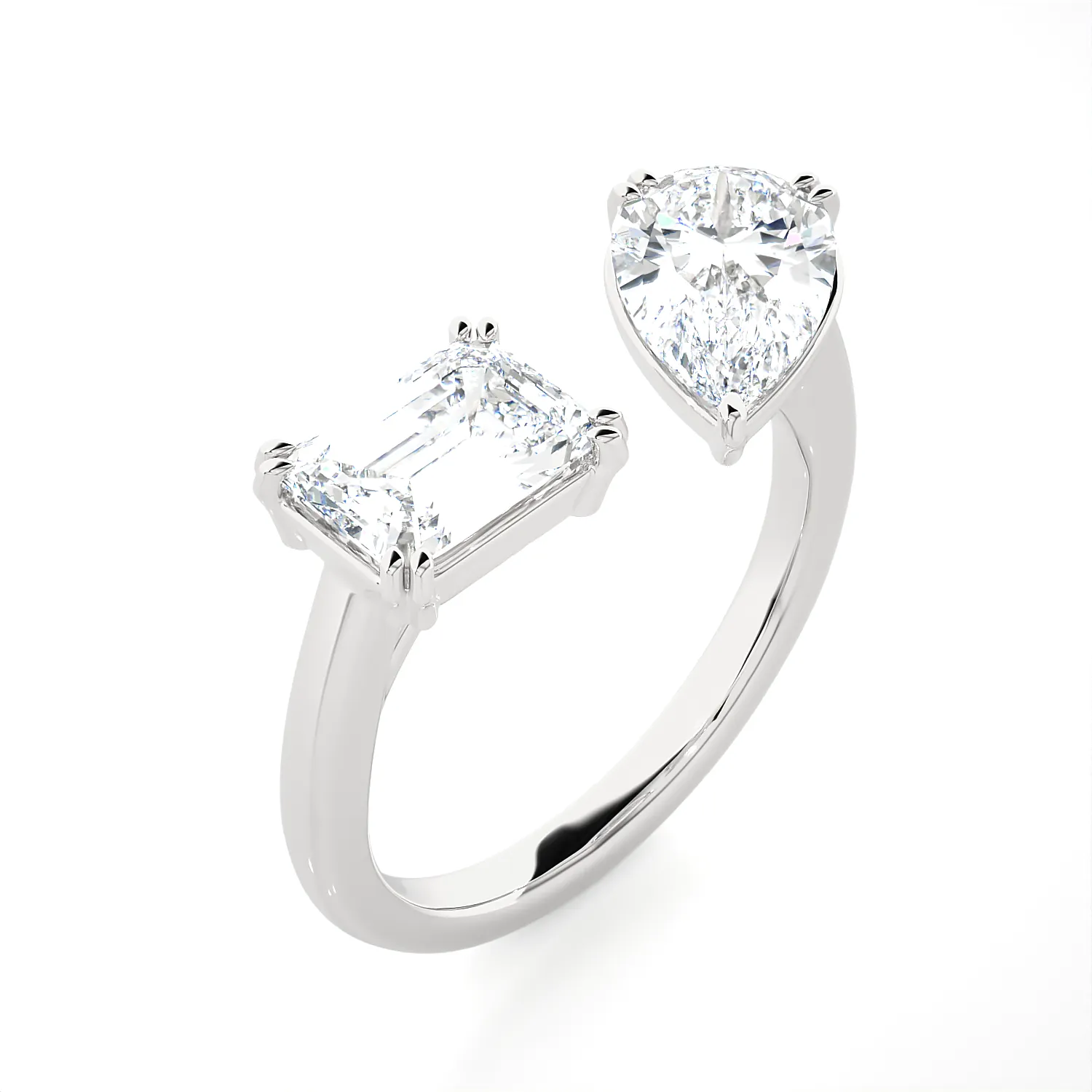 2 1/3 ctw Multi-Shape Lab Grown Diamond Ring