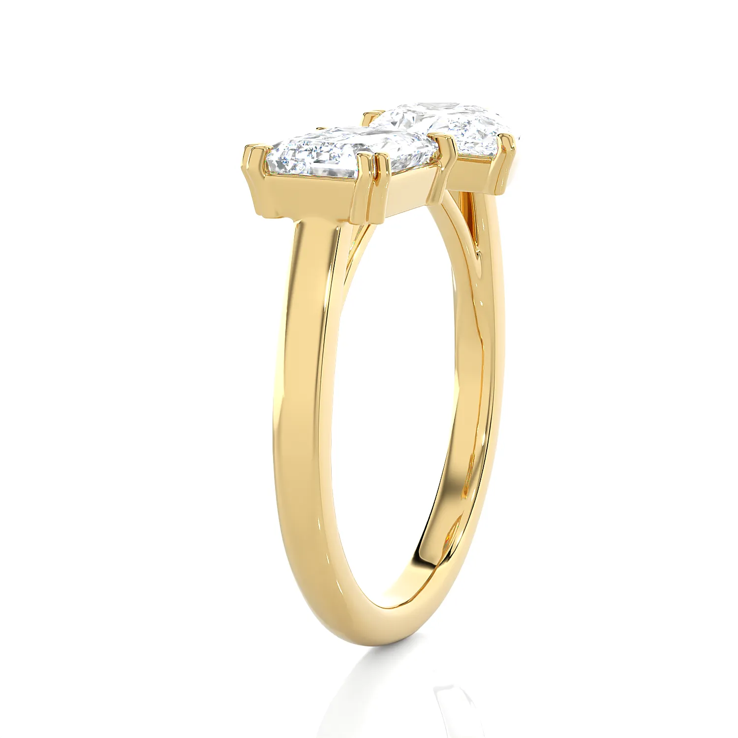 2 1/3 ctw Multi-Shape Lab Grown Diamond Ring