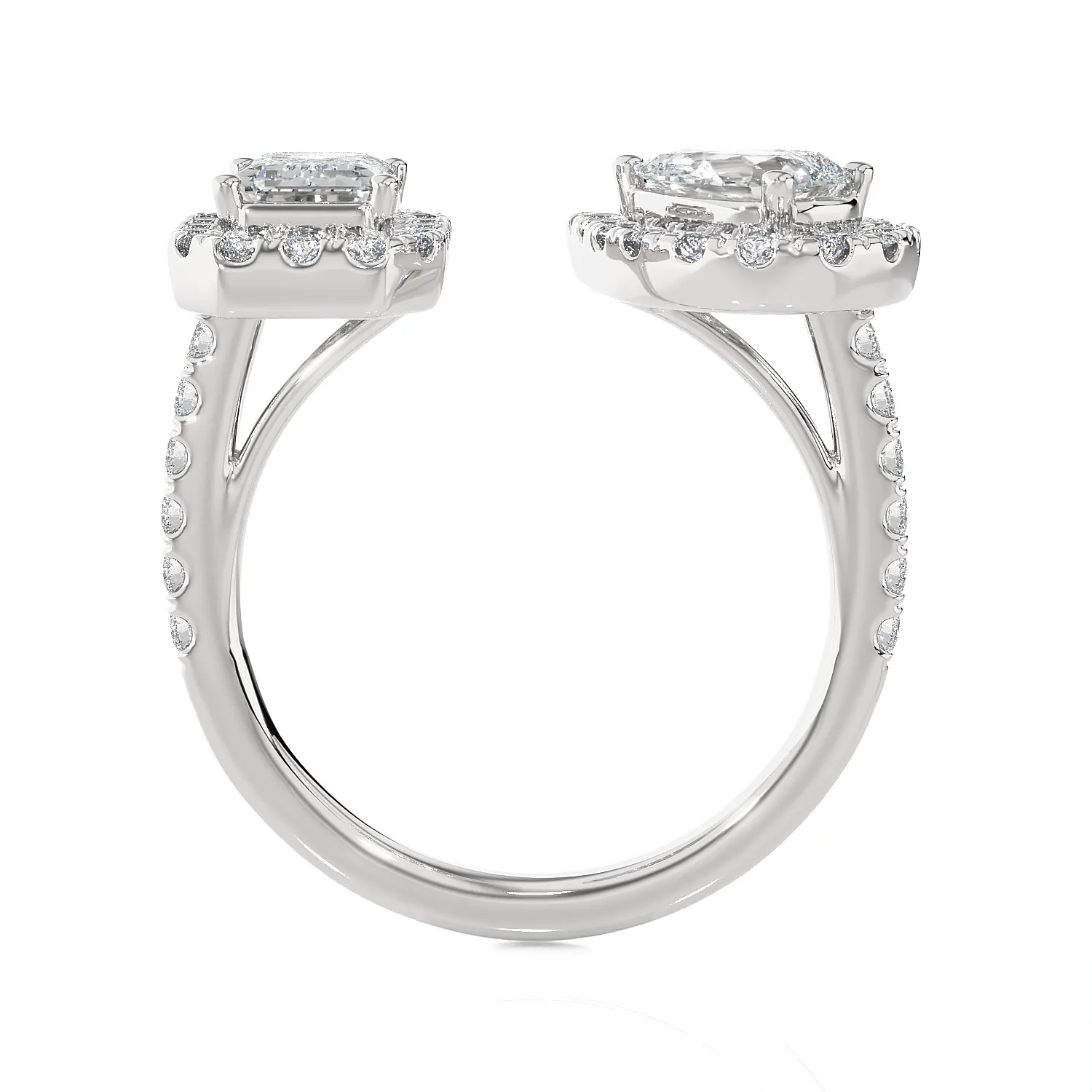 2 ctw Multi-Shape Lab Grown Diamond Ring