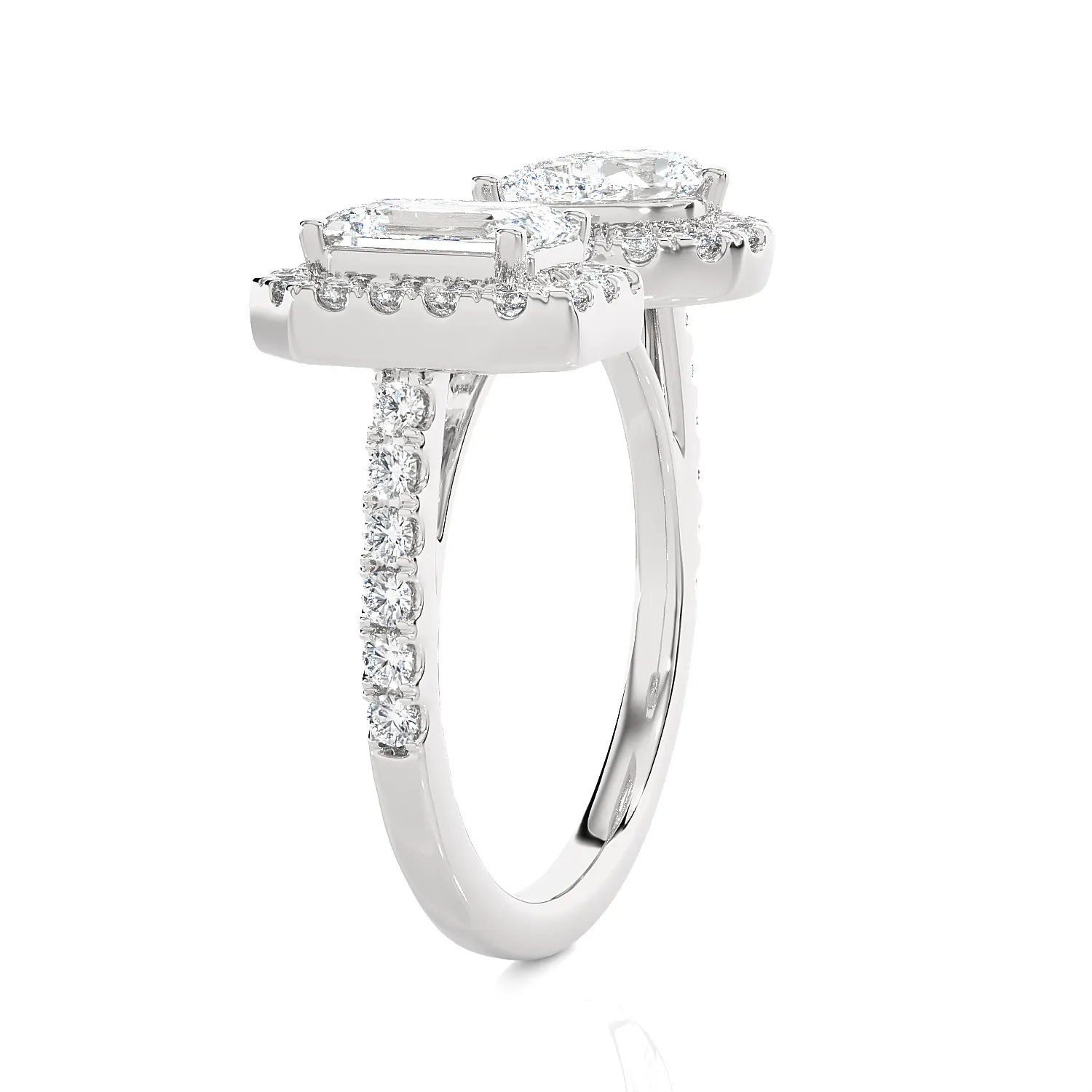 2 ctw Multi-Shape Lab Grown Diamond Ring