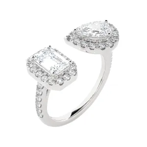 2 ctw Multi-Shape Lab Grown Diamond Ring