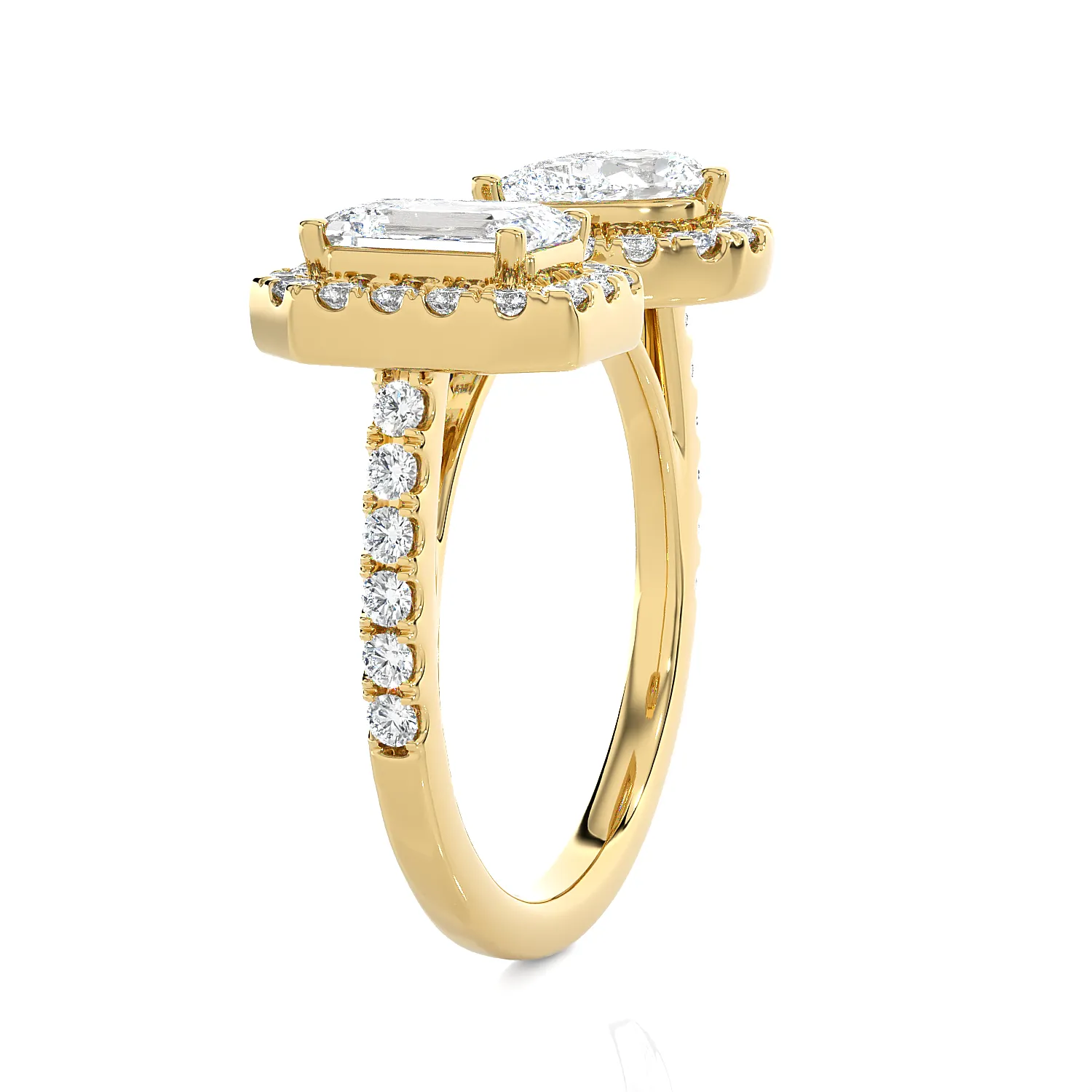 2 ctw Multi-Shape Lab Grown Diamond Ring