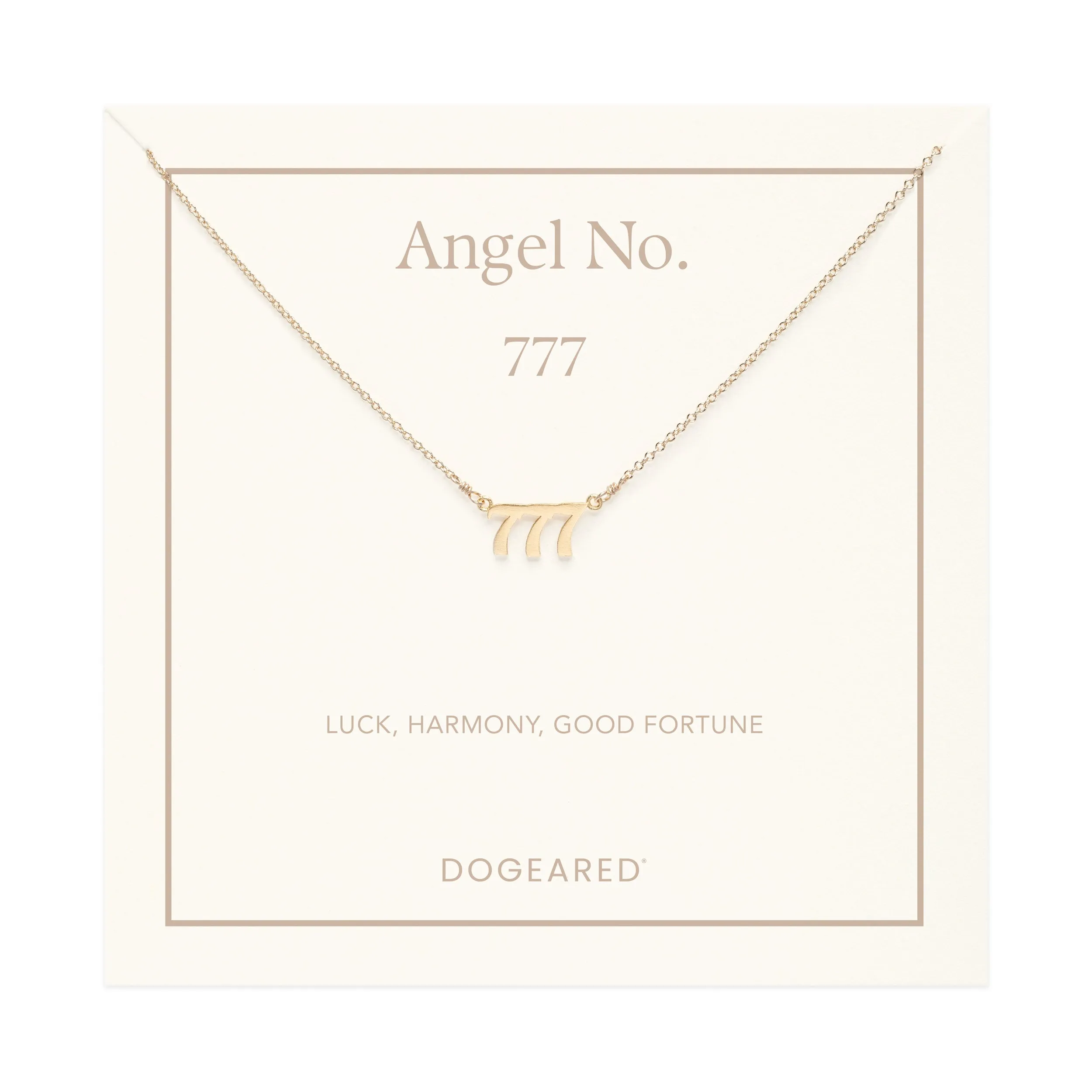 777 Angel Number Necklace