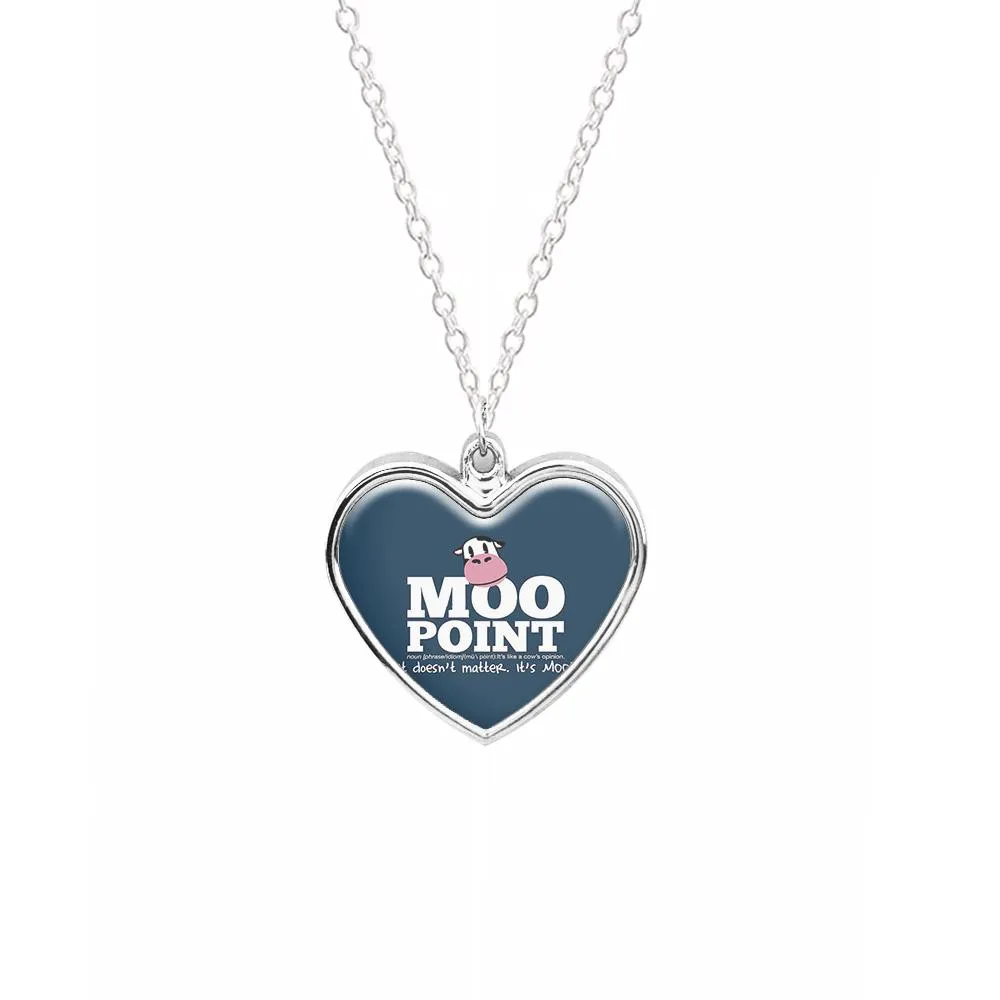 A Moo Point - Joey Tribbiani Necklace