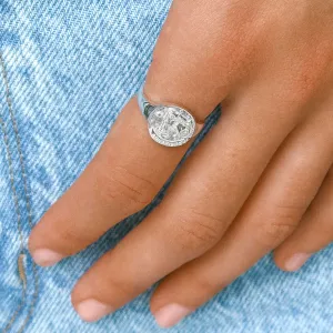 Aquarius Stargazer Zodiac Ring