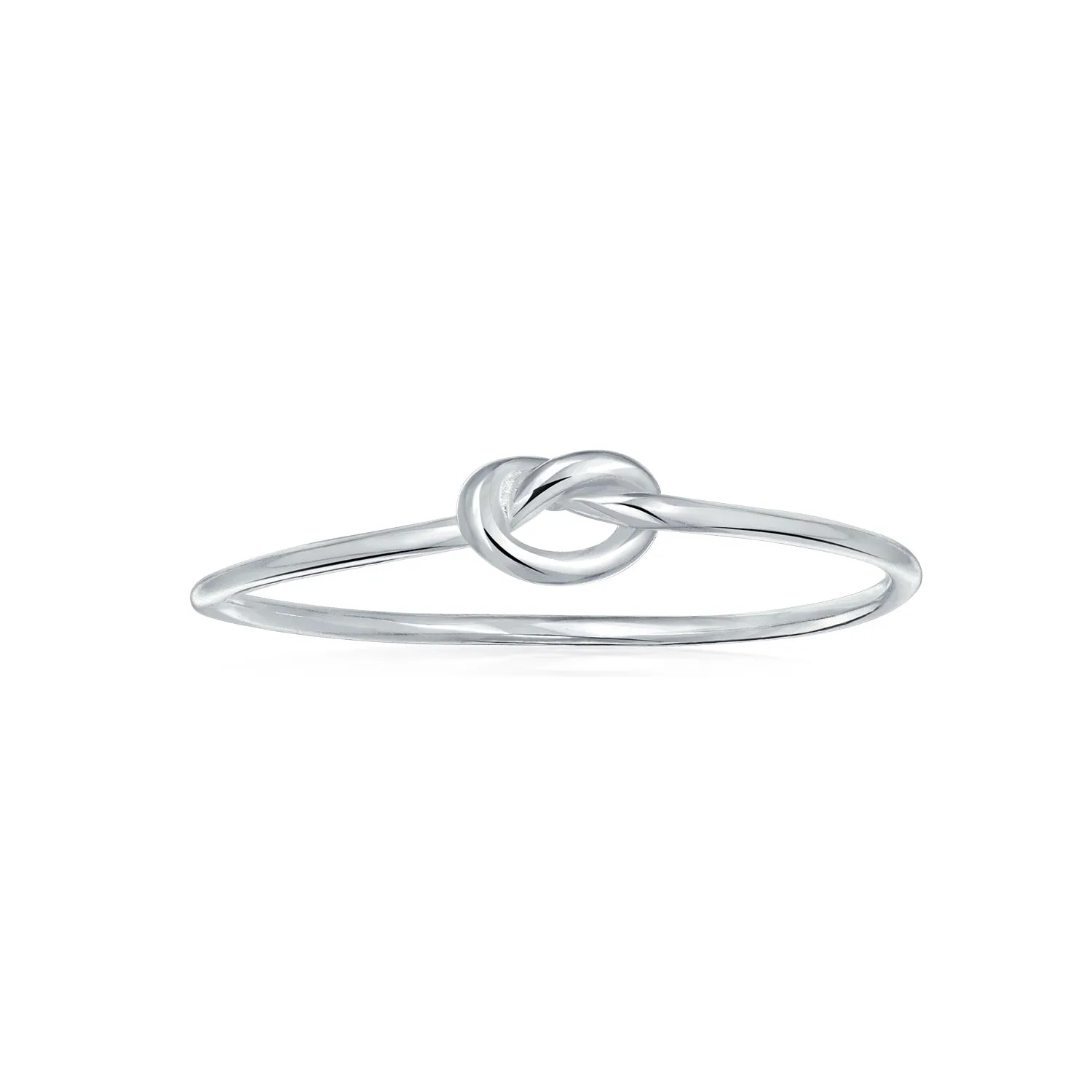 Best Friends Celtic Love Knots Infinity Promise Ring Band .925 Sterling Silver