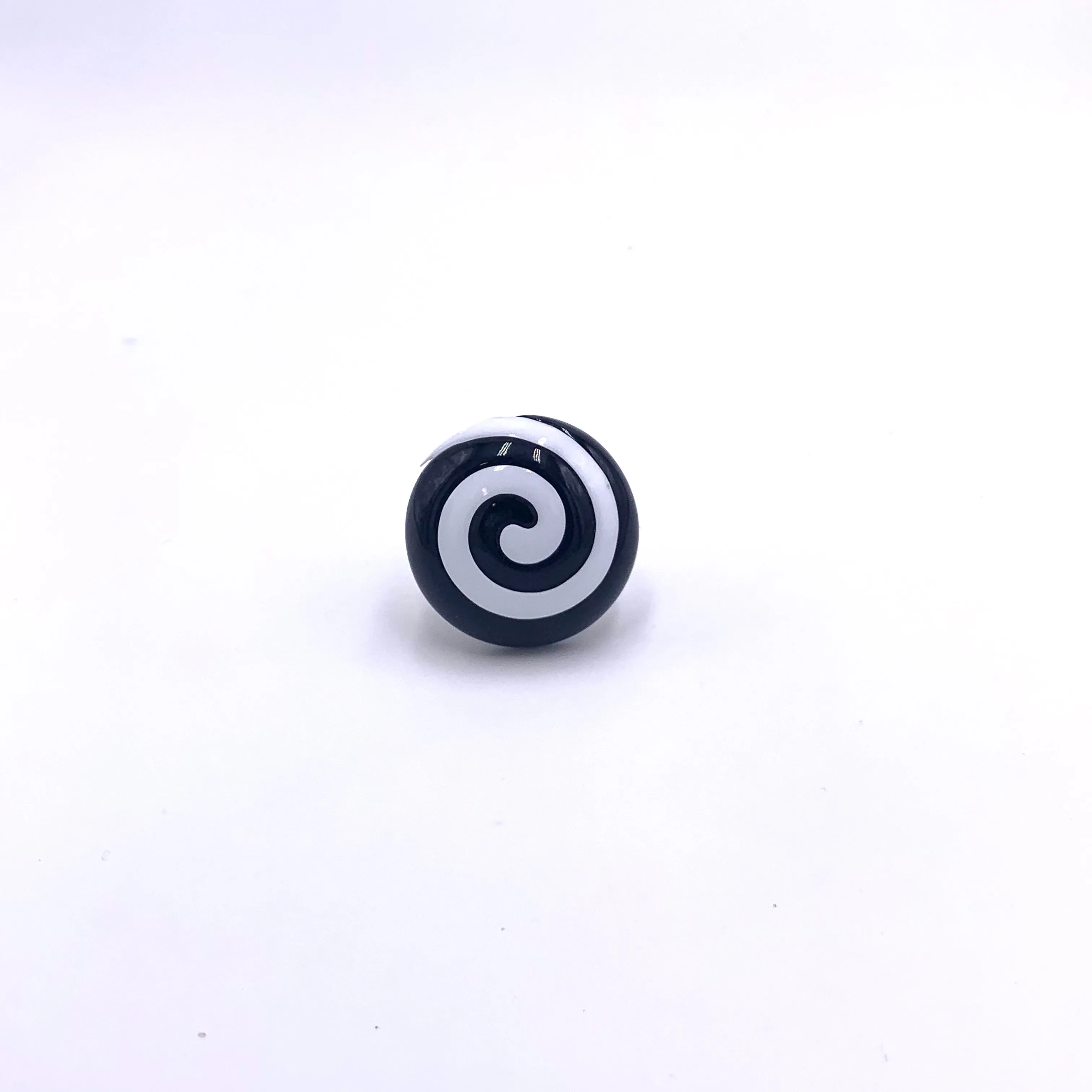 Black & White Swirl Cocktail Ring