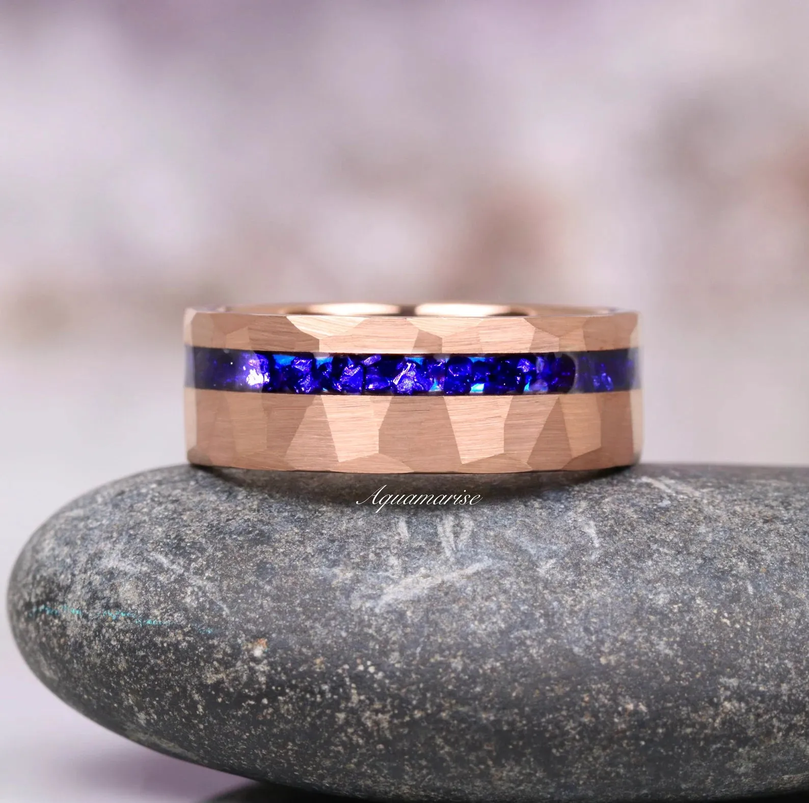 Blue Sapphire Couples Ring