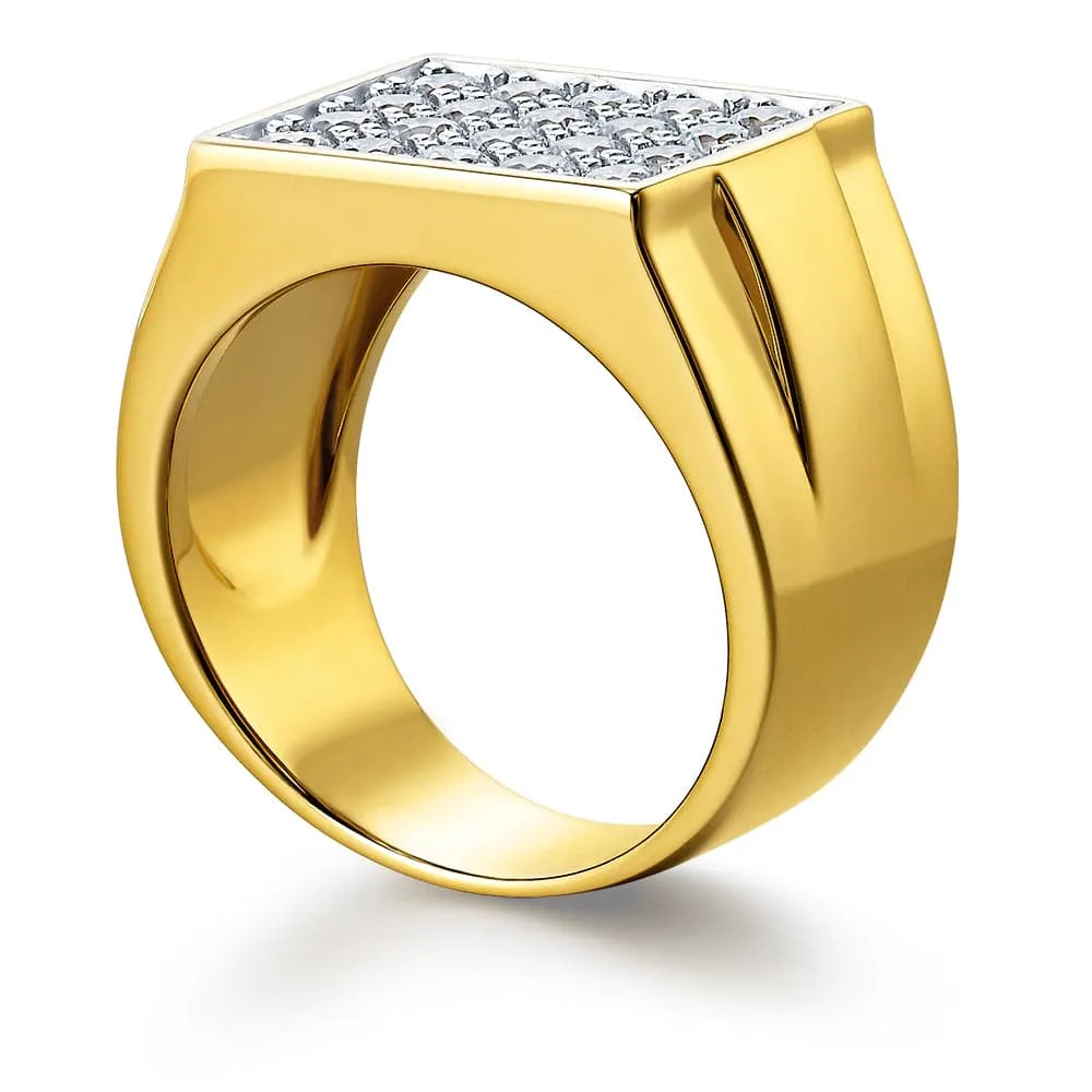 Carnegie Style Men's Ring