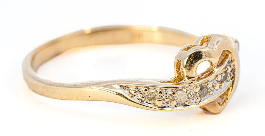 Celebrate Love with a Heart-Shaped Diamond Ring