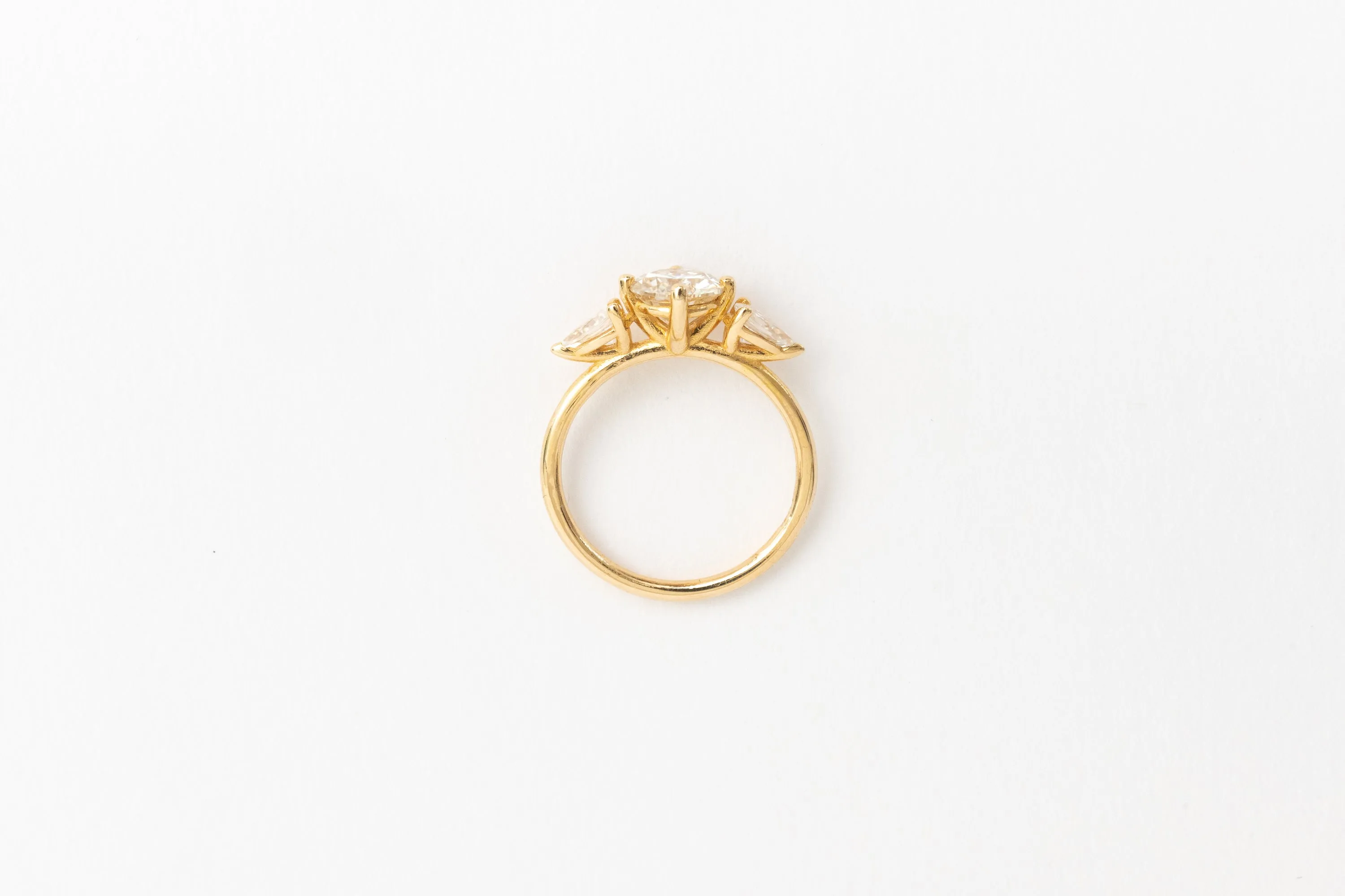 Commitment Collection: Ivy Three Stone Ring