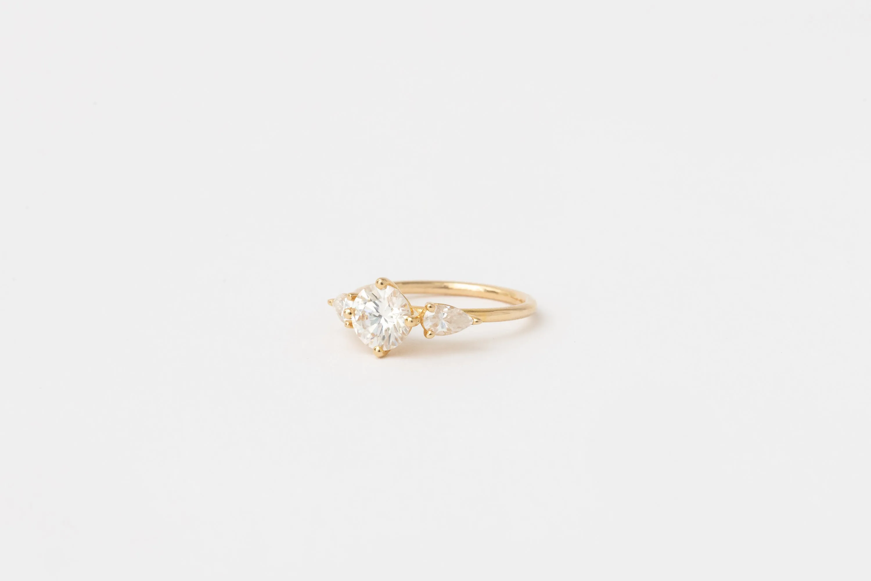 Commitment Collection: Ivy Three Stone Ring