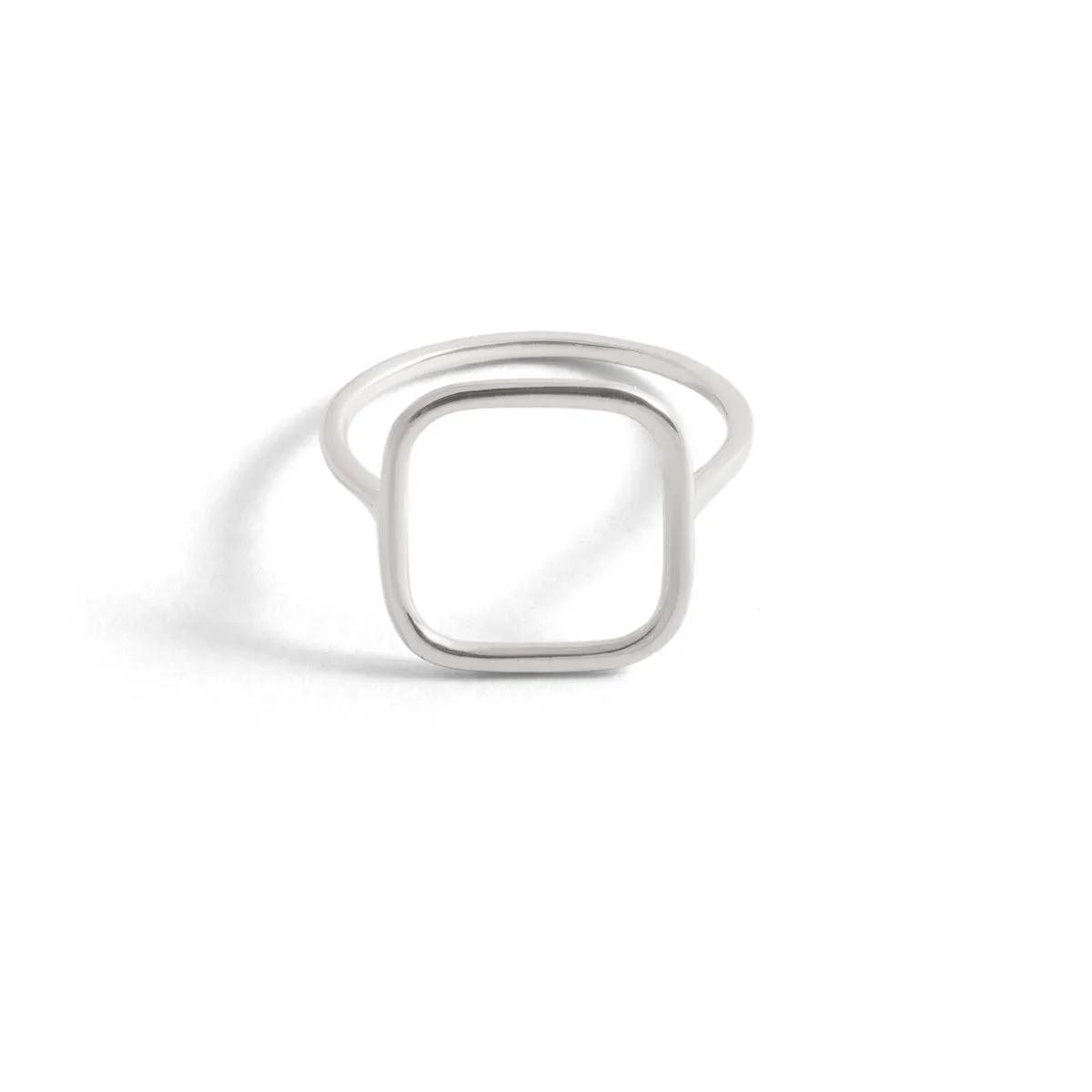 Curve Square Ring