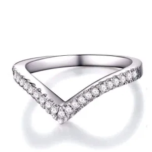 Encore 1CTW Curved Companion Band Ring