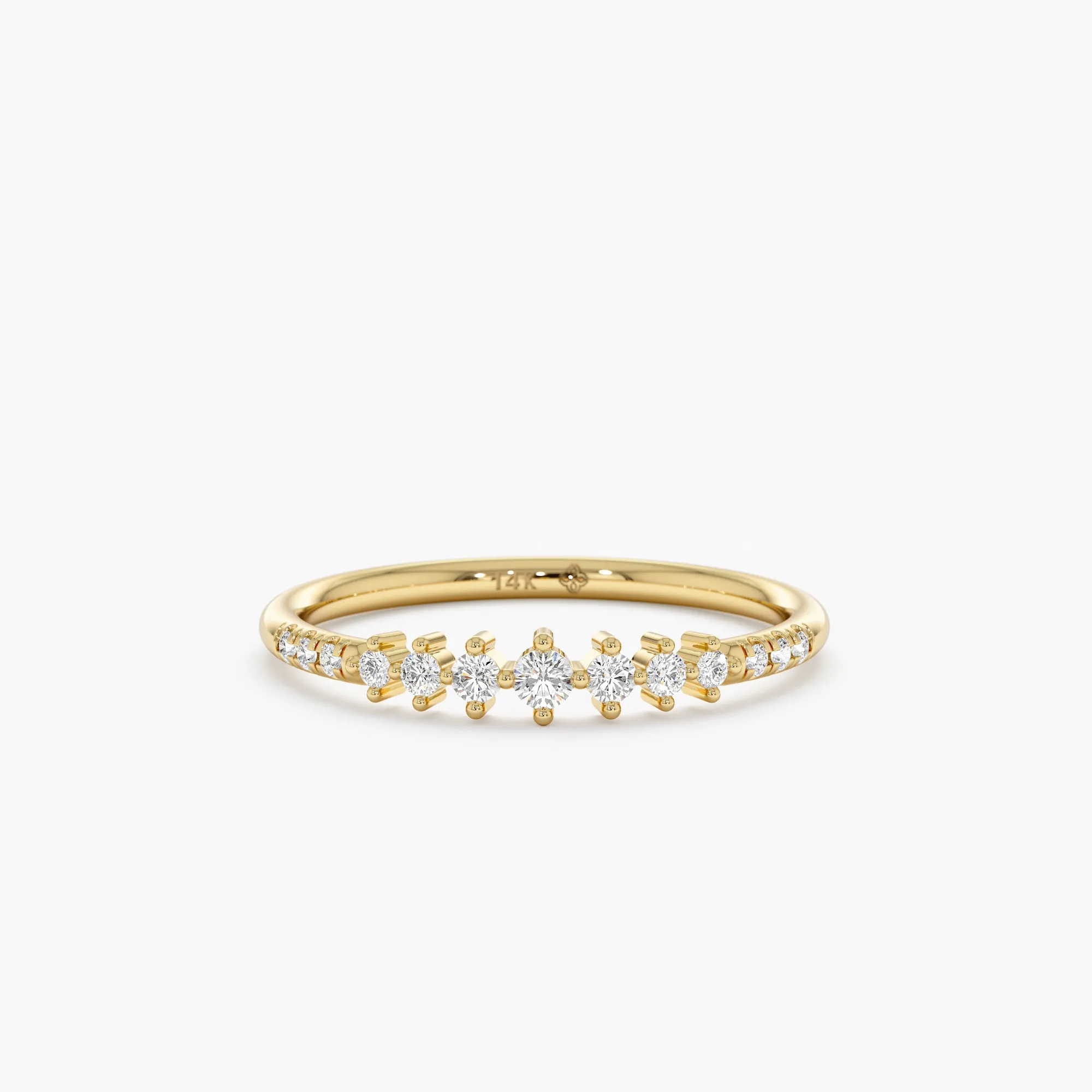 Graduated Diamond Ring, Maia