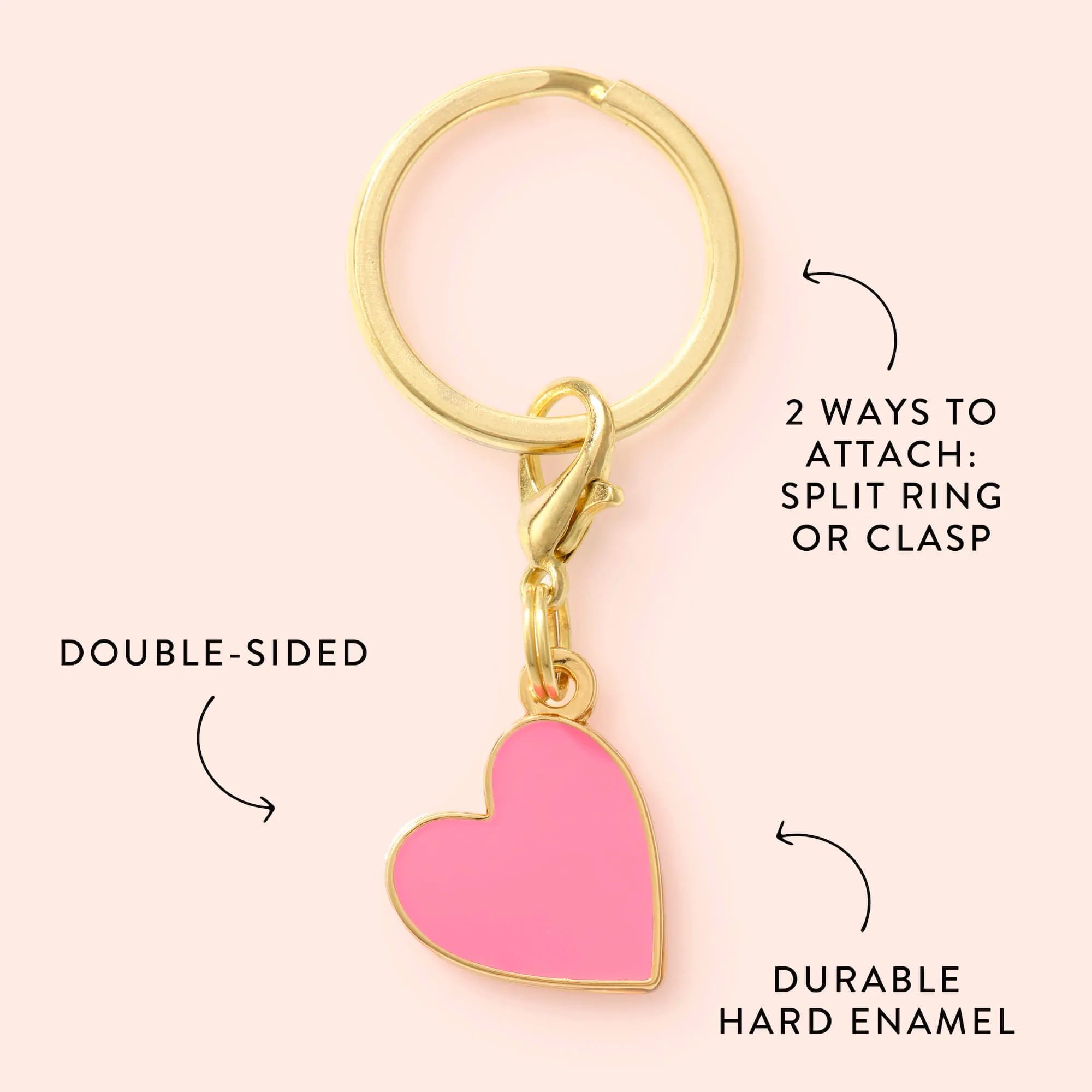 Heart Collar Charm