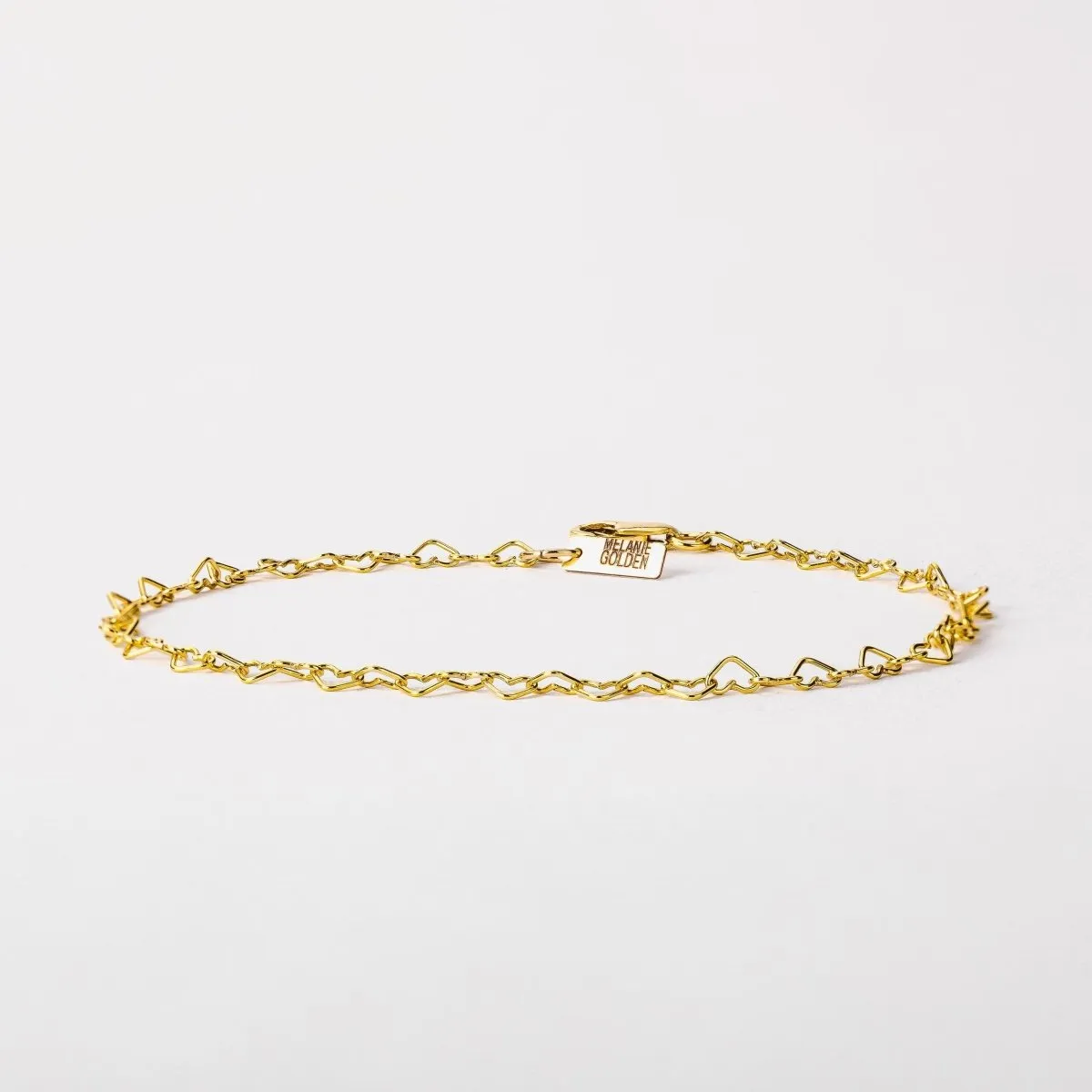 Heart Link Chain Anklet