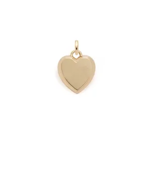 Heart - True Love : Medium Ingot Medallion with Oval Pushgate