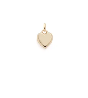 Heart - True Love : Small Ingot Medallion with Oval Pushgate