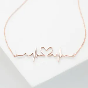 Heartbeat Necklace