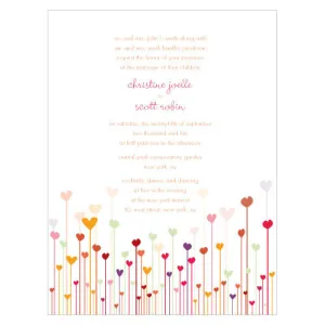 Hearts Invitation