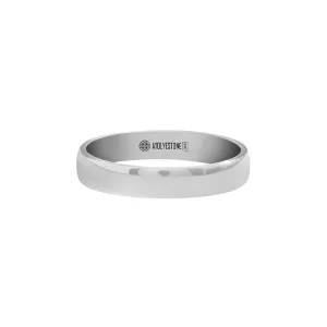 Low Dome Band in Silver