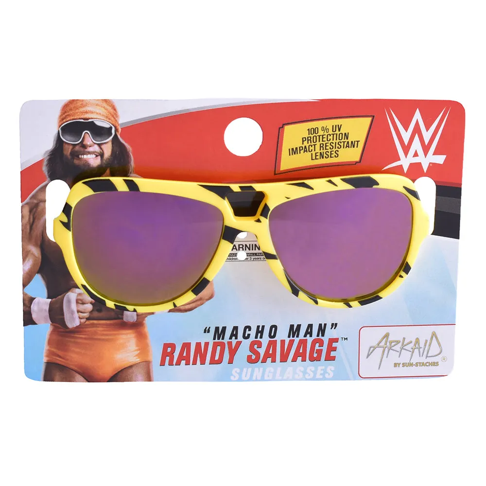 Macho Man Black & Yellow Kids Arkaid Sunglasses