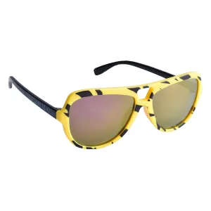 Macho Man Black & Yellow Kids Arkaid Sunglasses