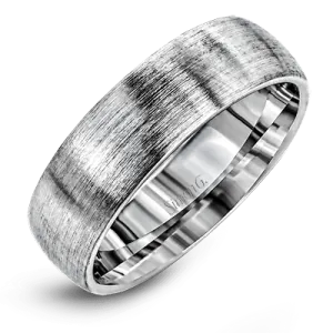 Men's Wedding Band Ring In 14k Or 18k Gold