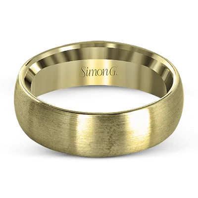 Men's Wedding Band Ring In 14k Or 18k Gold