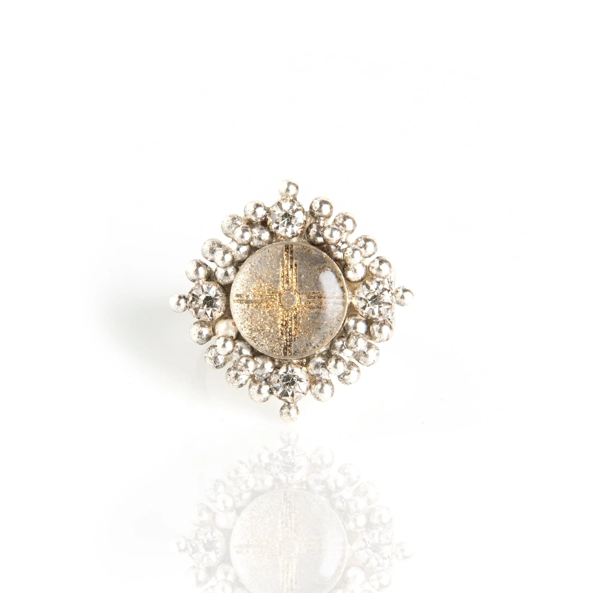 Petite Cloister Zia Ring