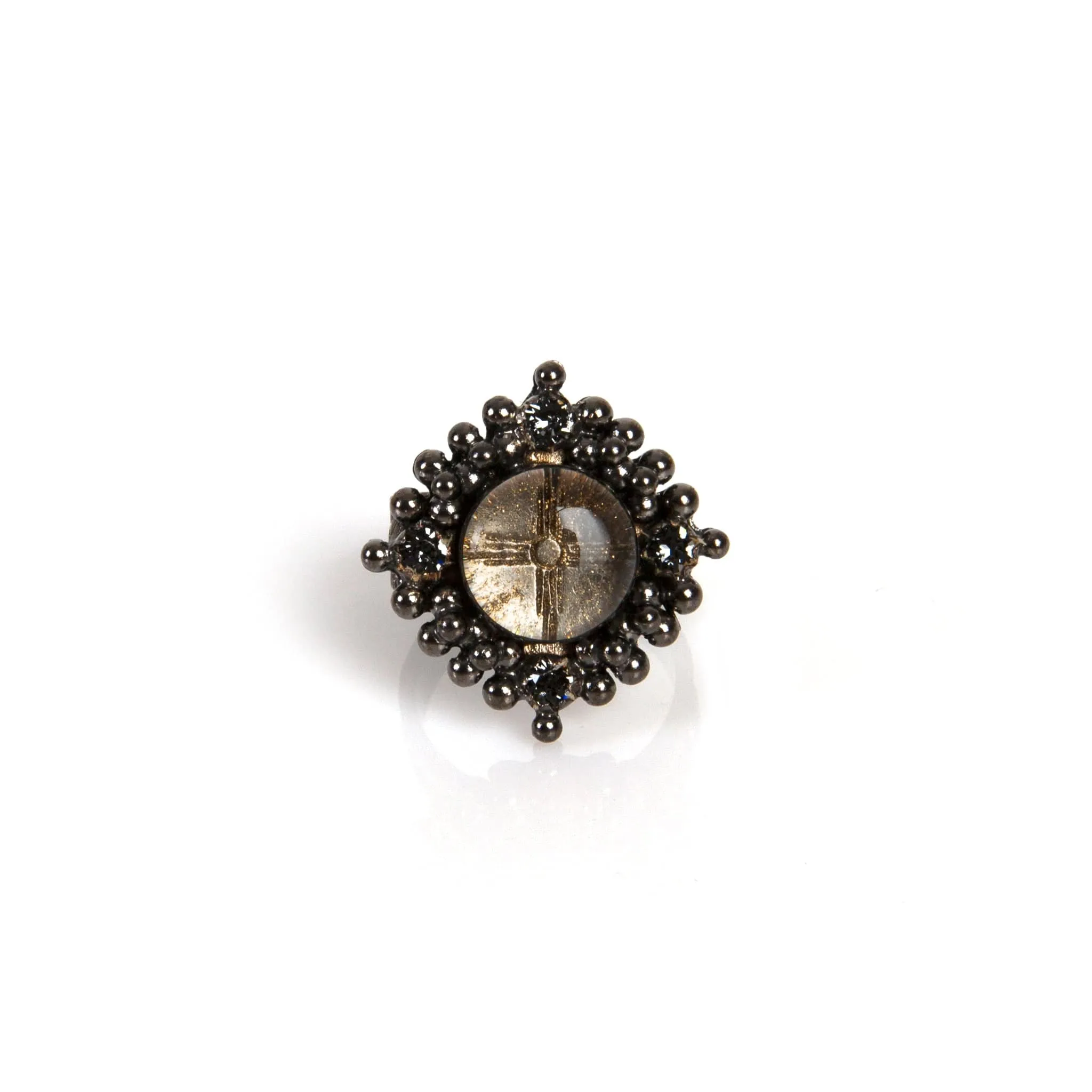 Petite Cloister Zia Ring