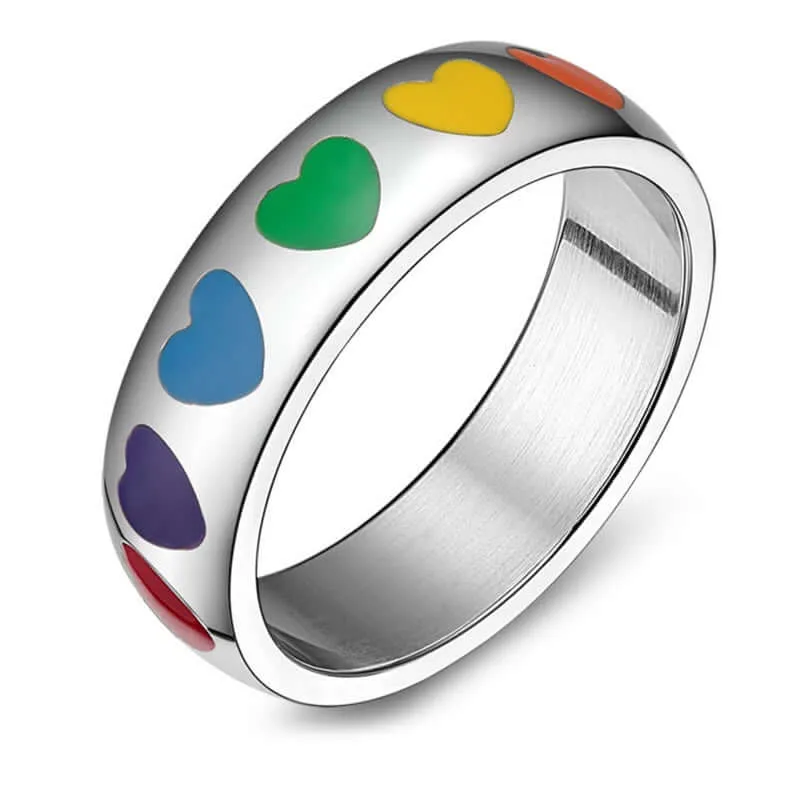 Pride Hearts | LGBTQ  Ring