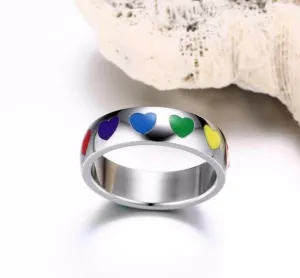 Pride Hearts | LGBTQ  Ring