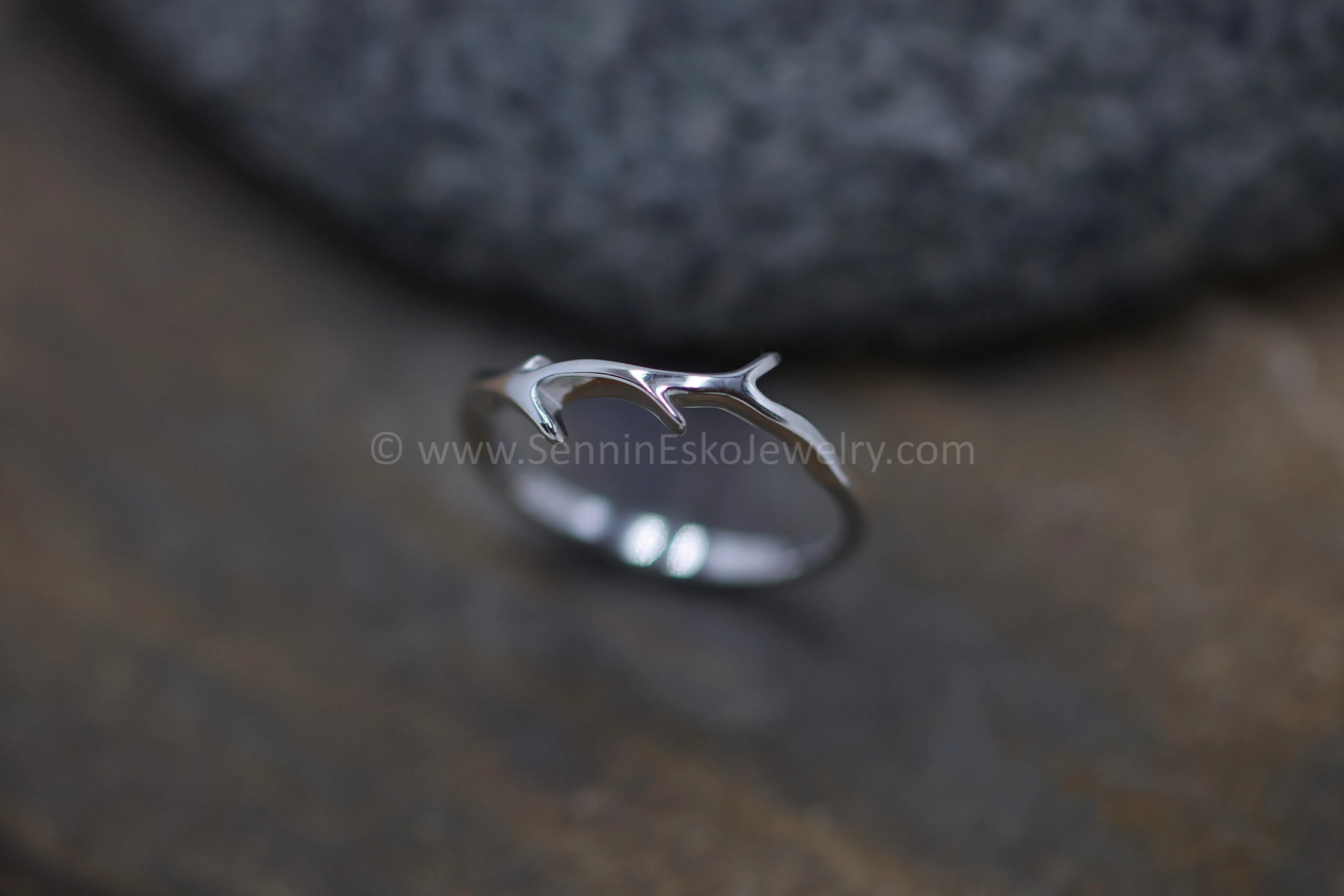 READY TO SHIP Skinny Branch Ring, Size 7.25