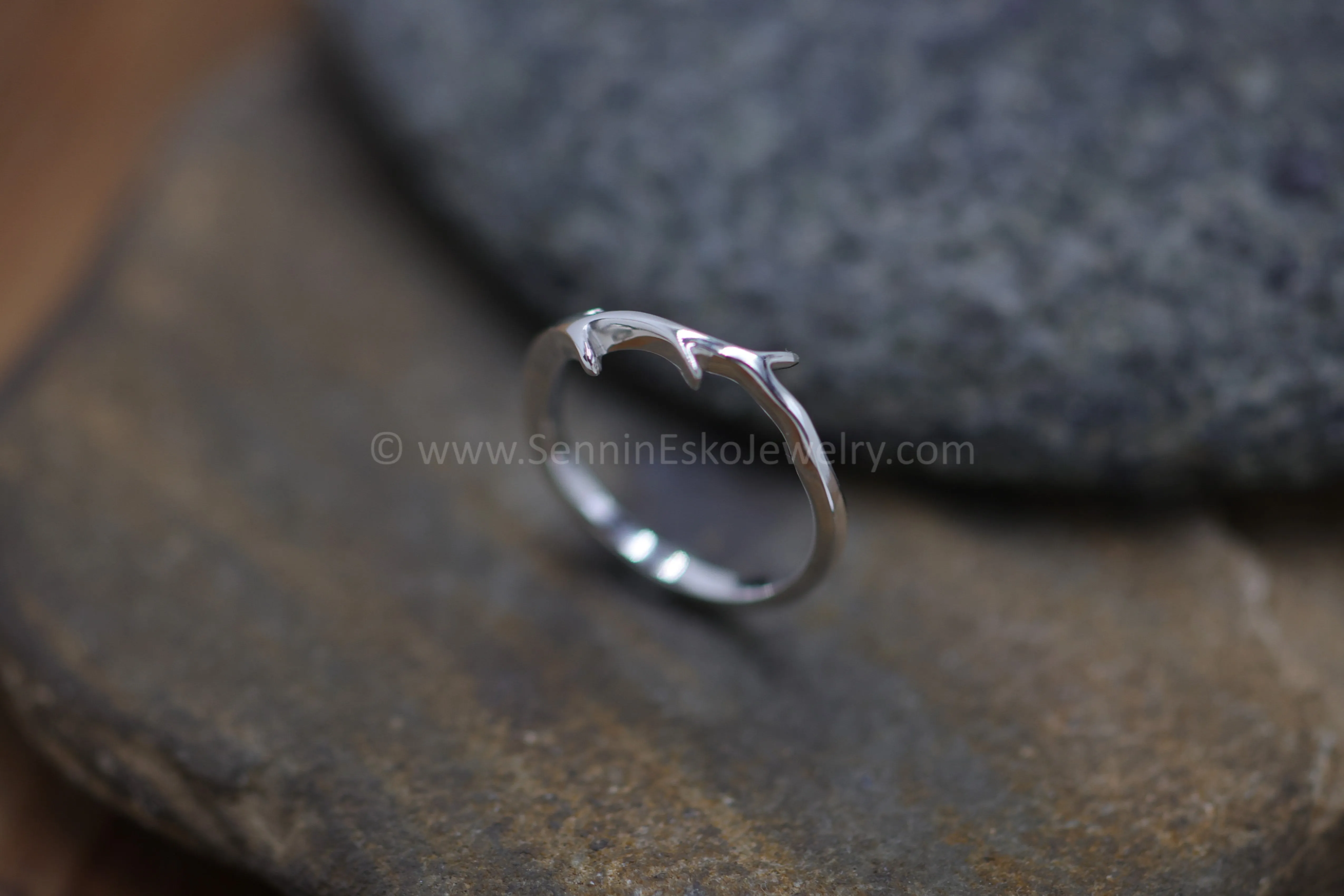 READY TO SHIP Skinny Branch Ring, Size 7.25