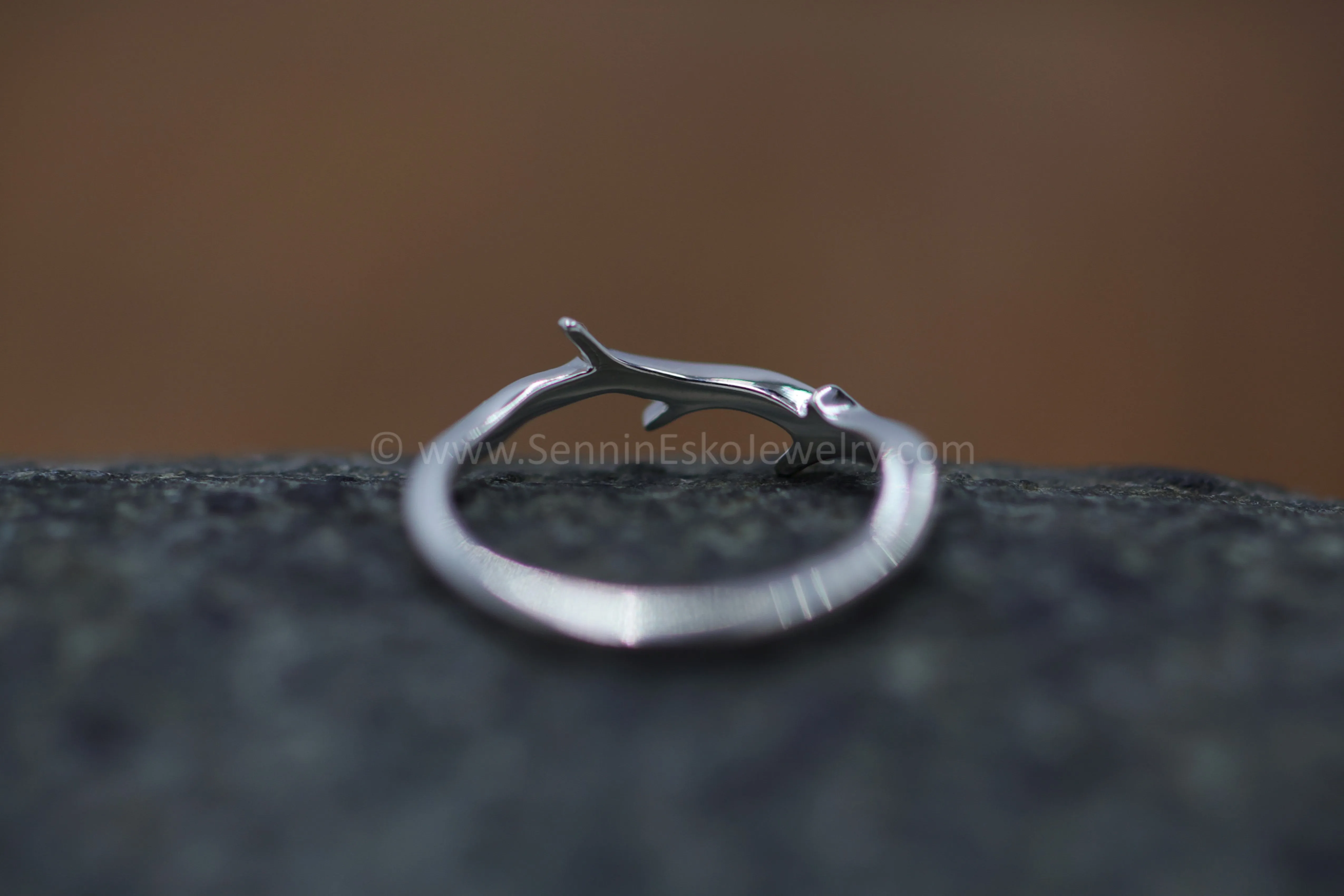 READY TO SHIP Skinny Branch Ring, Size 7.25