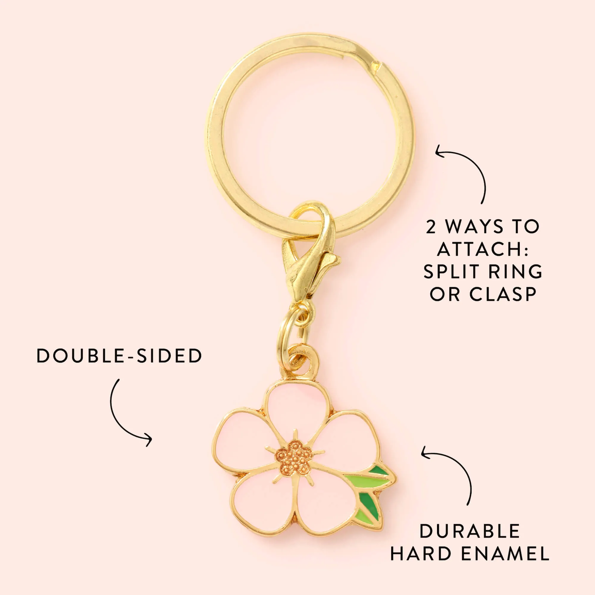 Sakura Blossom Collar Charm