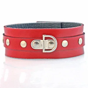 Sh! Leather Bondage Collar