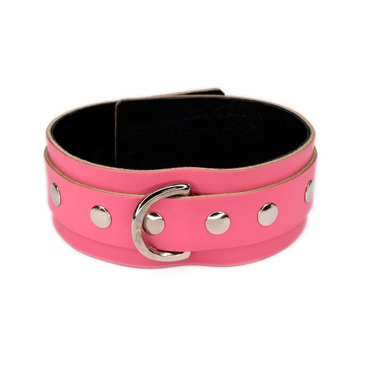 Sh! Leather Bondage Collar