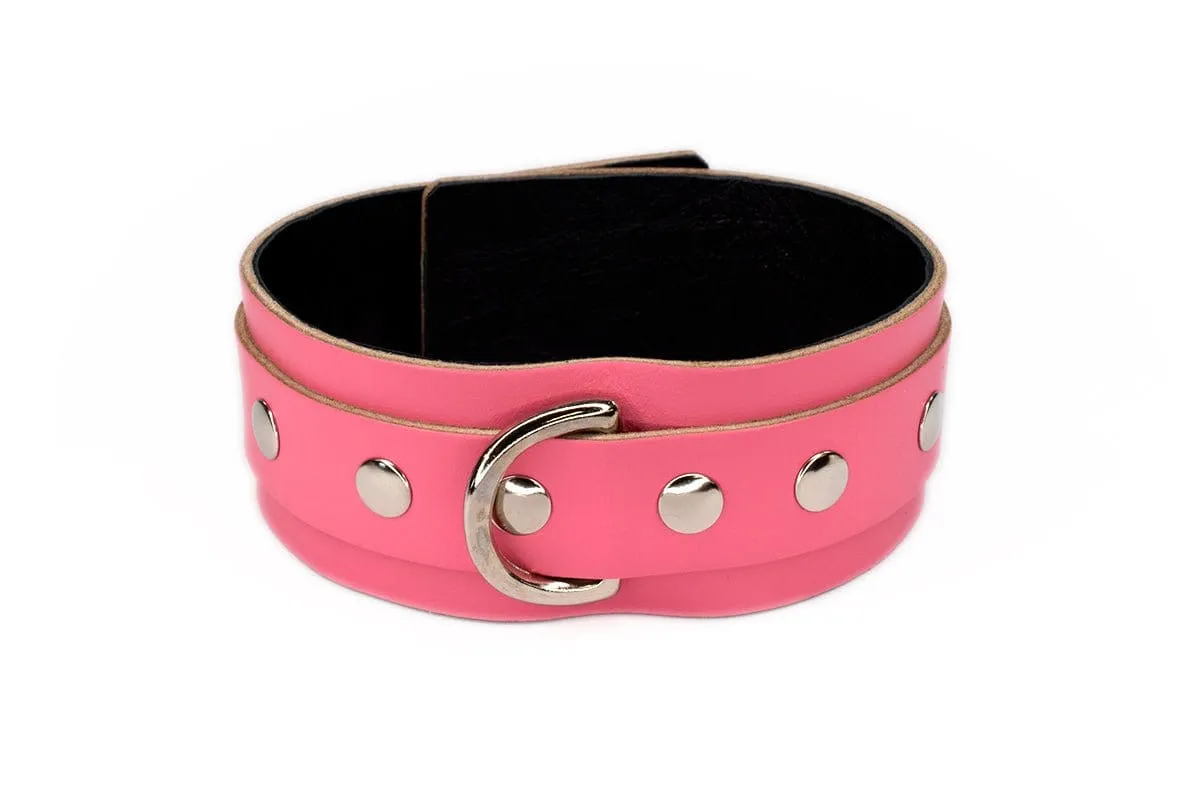 Sh! Leather Bondage Collar