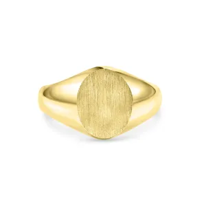 Sophia Signet Ring In 14K Solid Gold